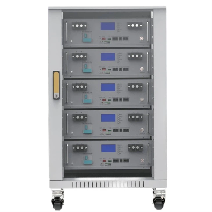 Rack mounted battery extendable